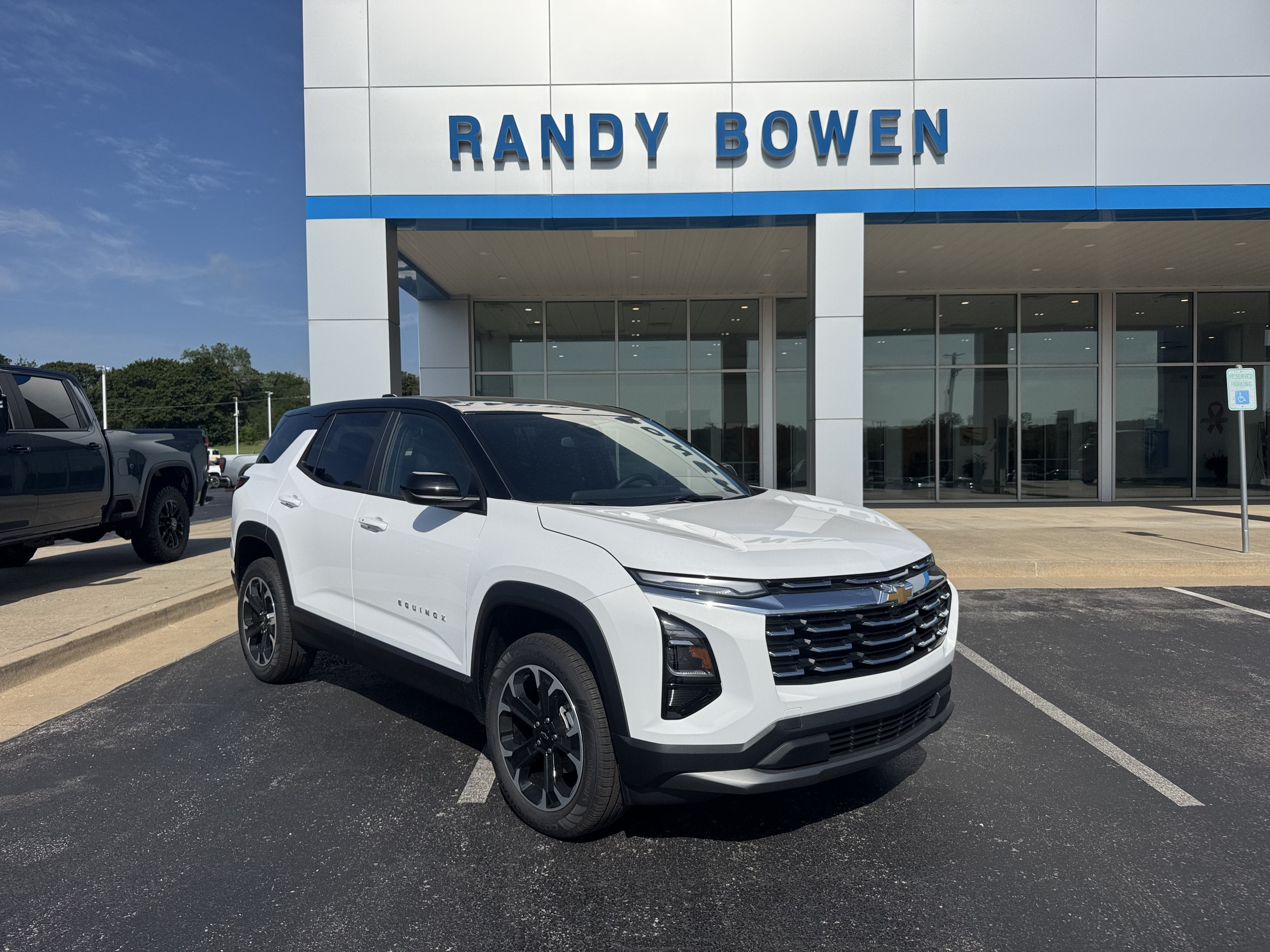 2027 Chevrolet Equinox FWD LT in Summit White — front three-quarter view